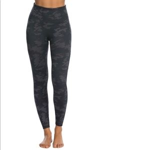 Spanx Black Camo Leggings
